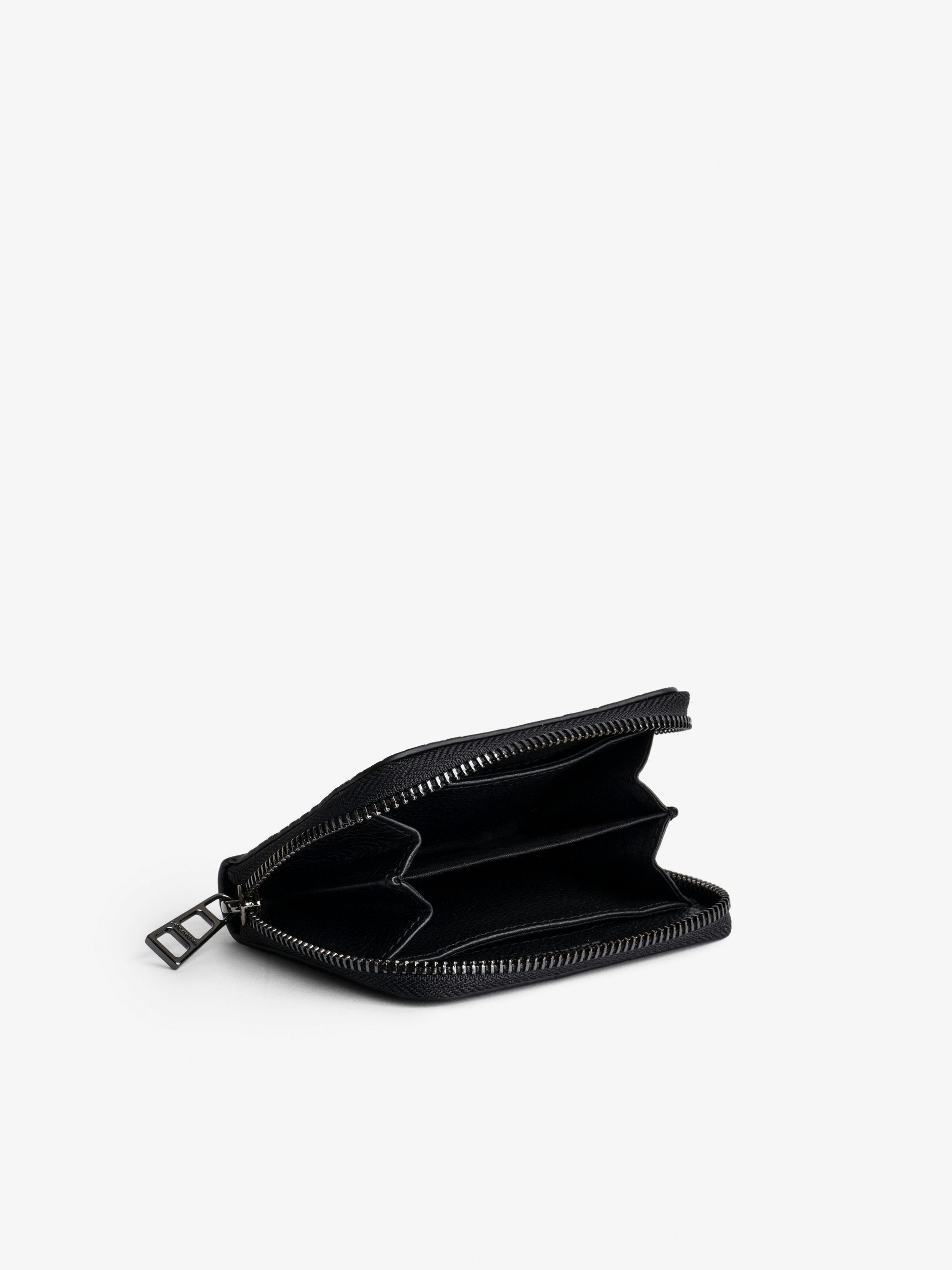 Mini ZV Soft Savage Wallet - Python-effect leather wallet.